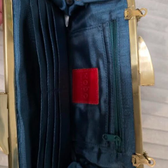 HOBO  Lauren clutch wallet in iridescent leather. - Picture 2 of 2